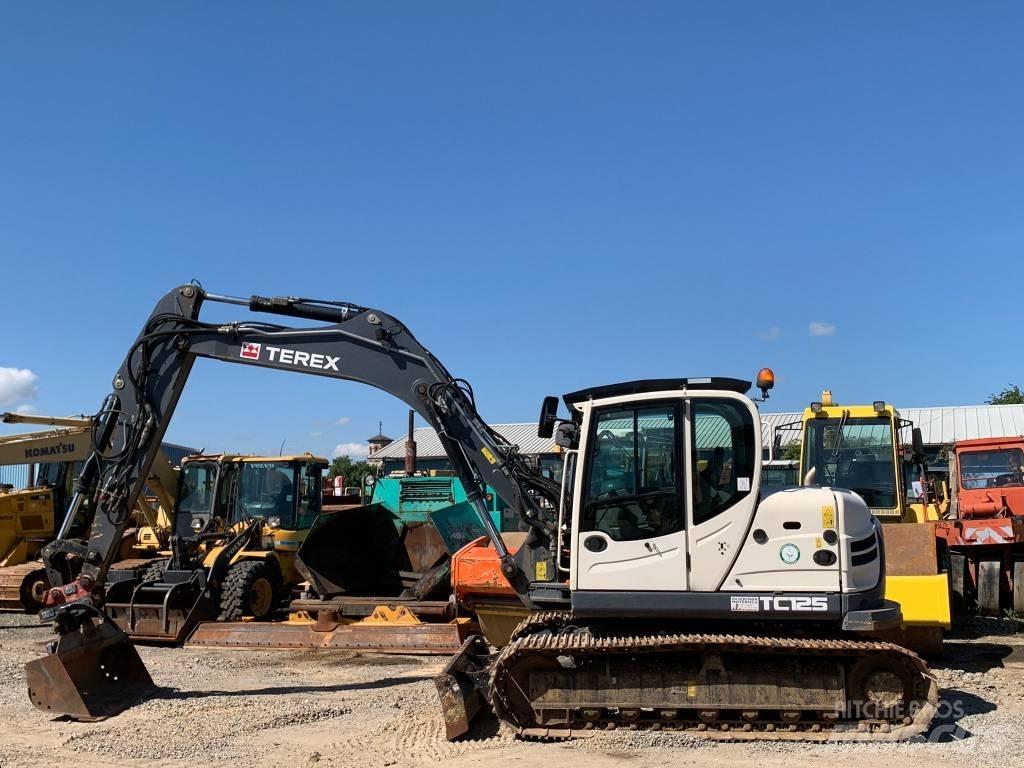 Terex TC 125 Rupsgraafmachines