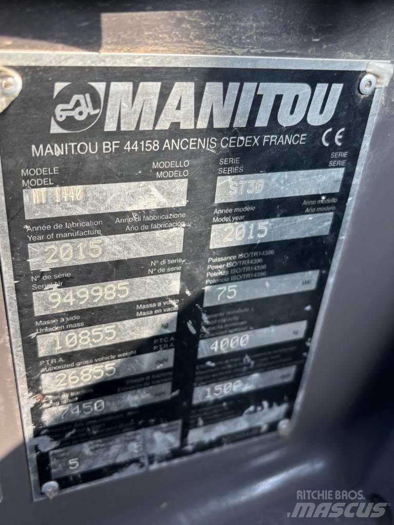Manitou MT 1440 Verreikers