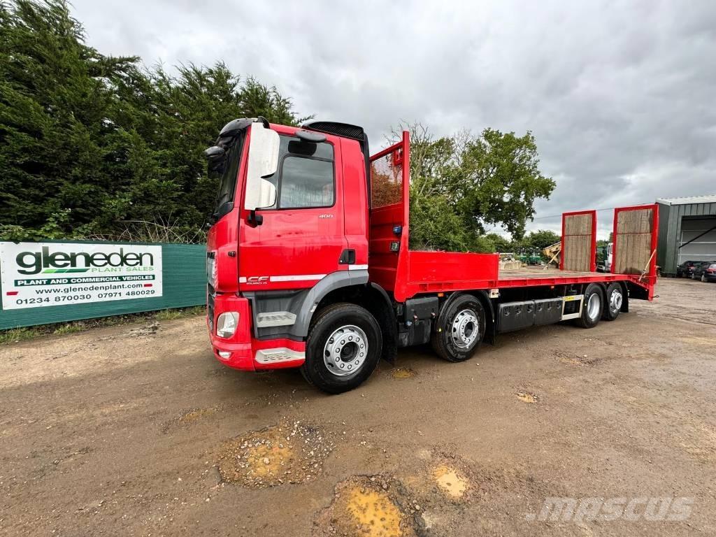 DAF CF 400 Vrachtwagen met vlakke laadvloer en lier