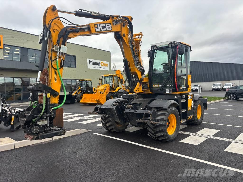 JCB Hydradig Wielgraafmachines