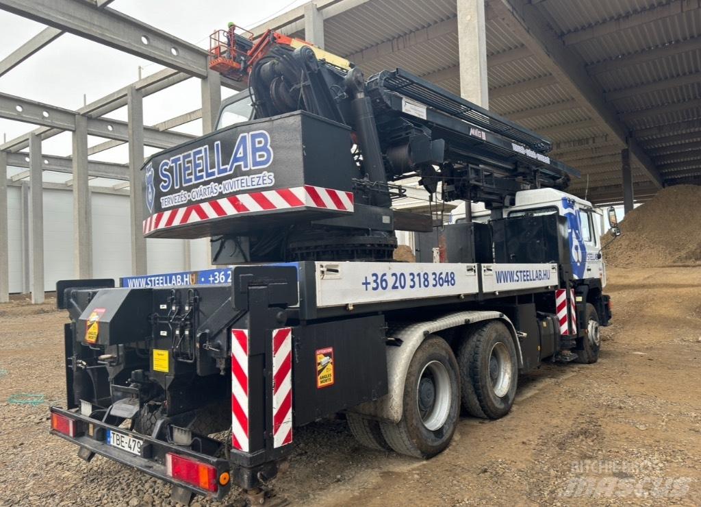 MAN 26.322 Ruwterrein kranen