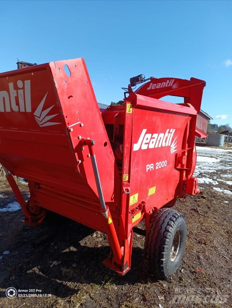 Jeantil RP 2000 Uitkuilmachines