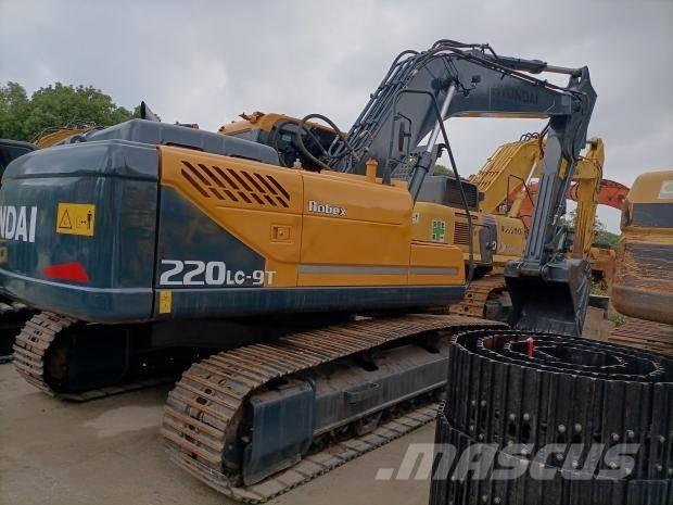 Hyundai 220LC Rupsgraafmachines