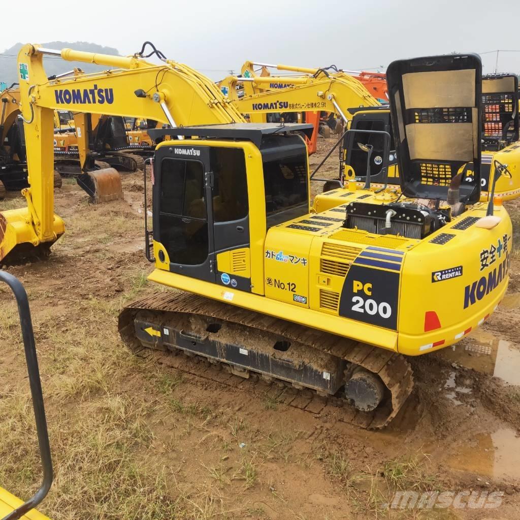 Komatsu PC200-8 Rupsgraafmachines
