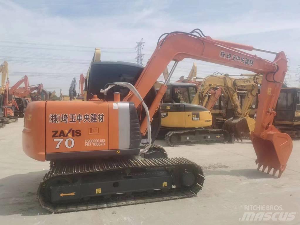 Hitachi ZX 70 Minigraafmachines < 7t
