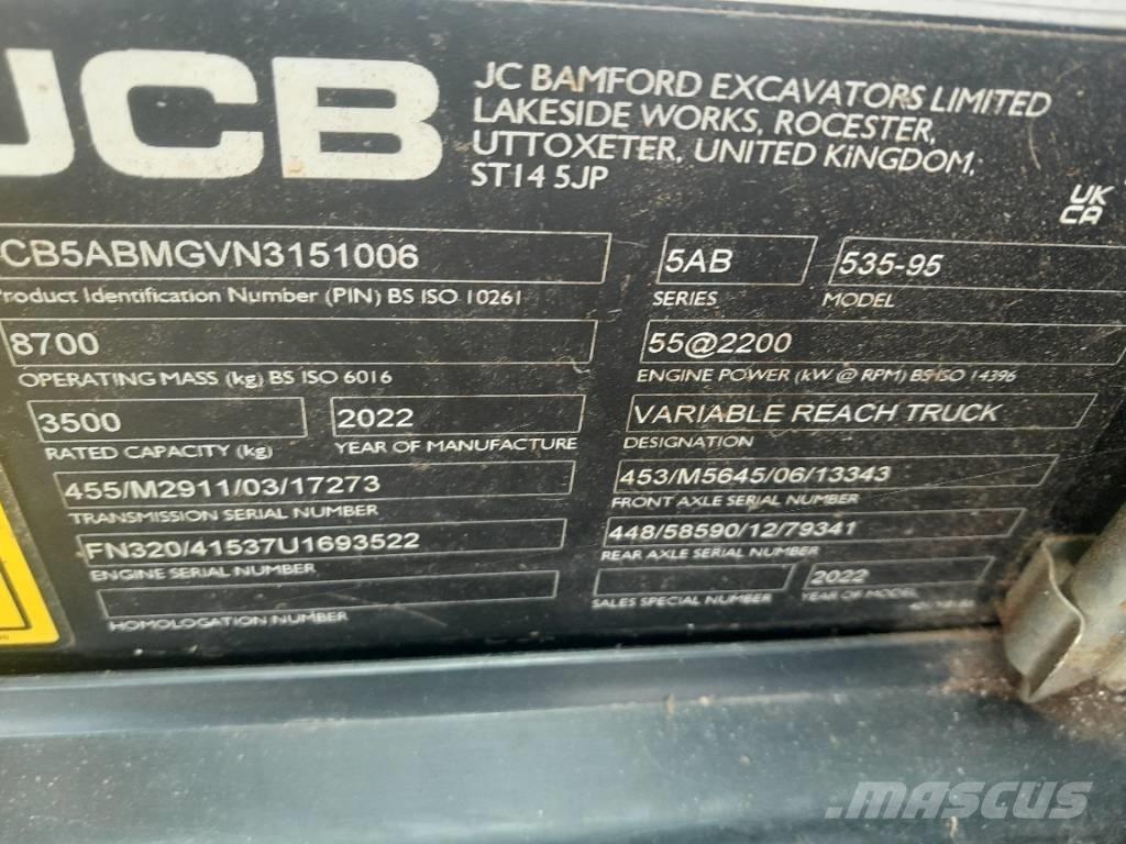 JCB 535-95 Verreikers