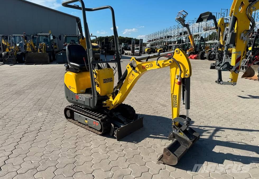 Wacker Neuson 803 Rupsgraafmachines