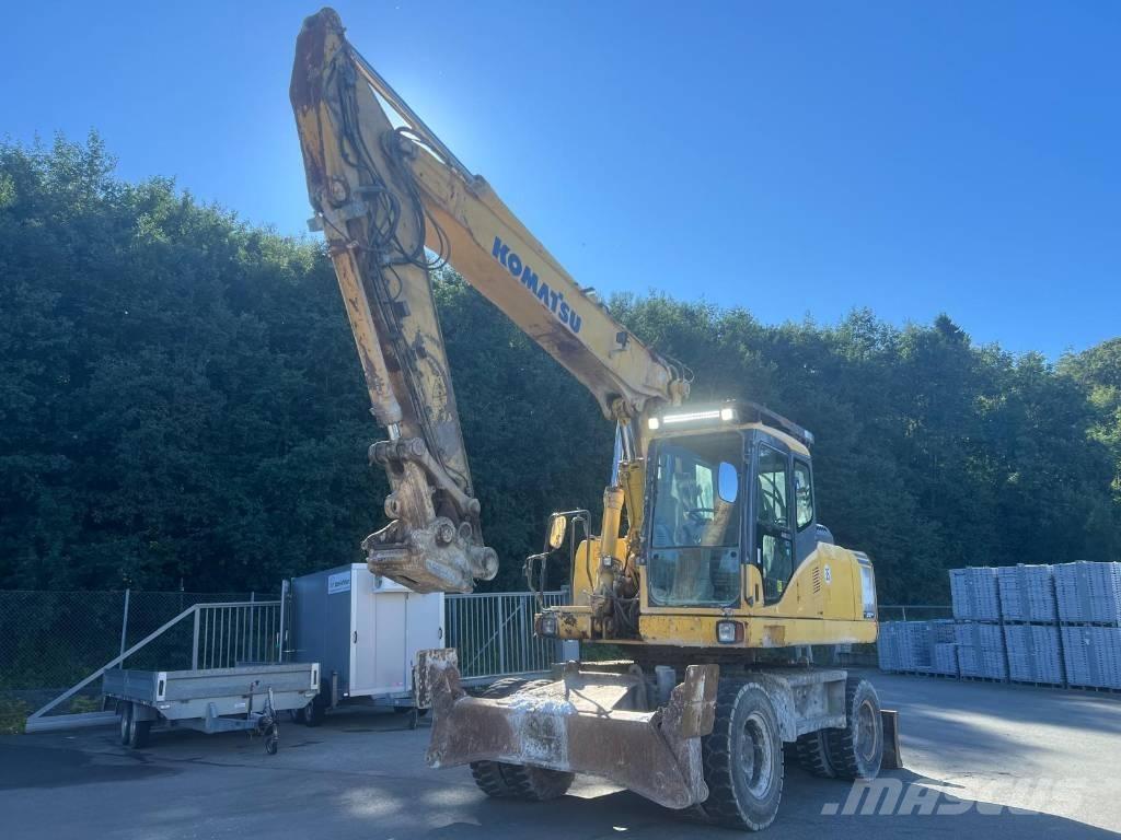 Komatsu PW 200-7 Wielgraafmachines