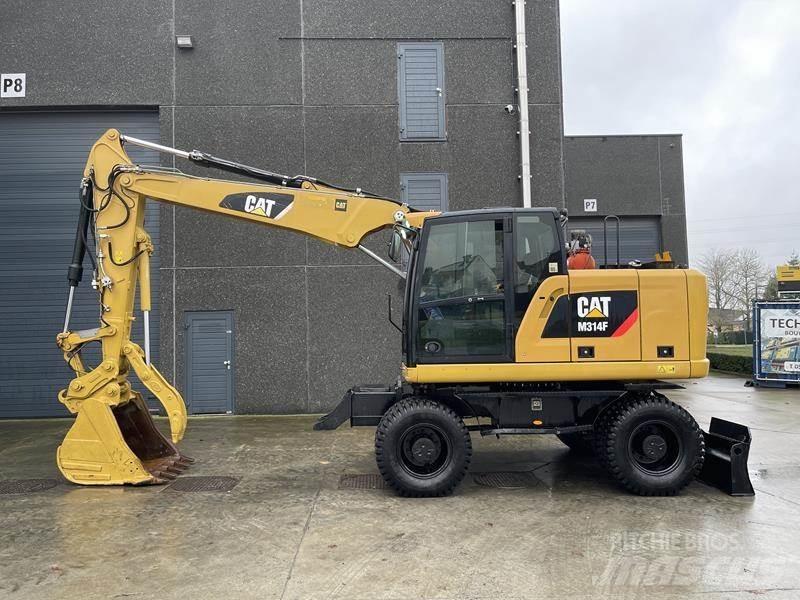 CAT M 314 F Wielgraafmachines