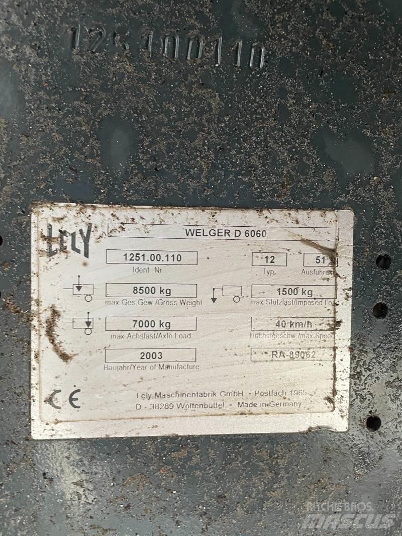 Welger D6060 Vierkante balenpers