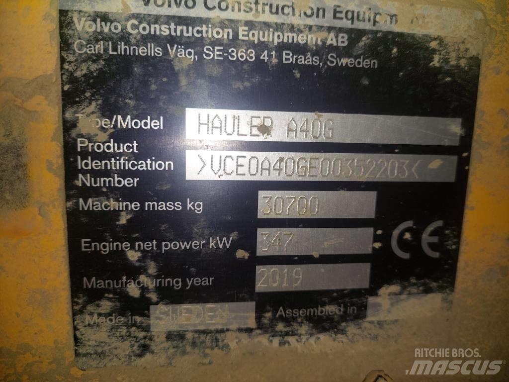 Volvo A 40 G Knik dumptrucks