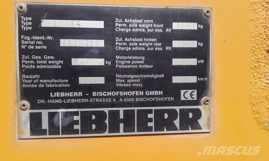 Liebherr L 564 Wielladers