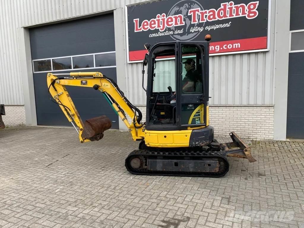 Komatsu PC26MR-3 Minigraafmachines < 7t
