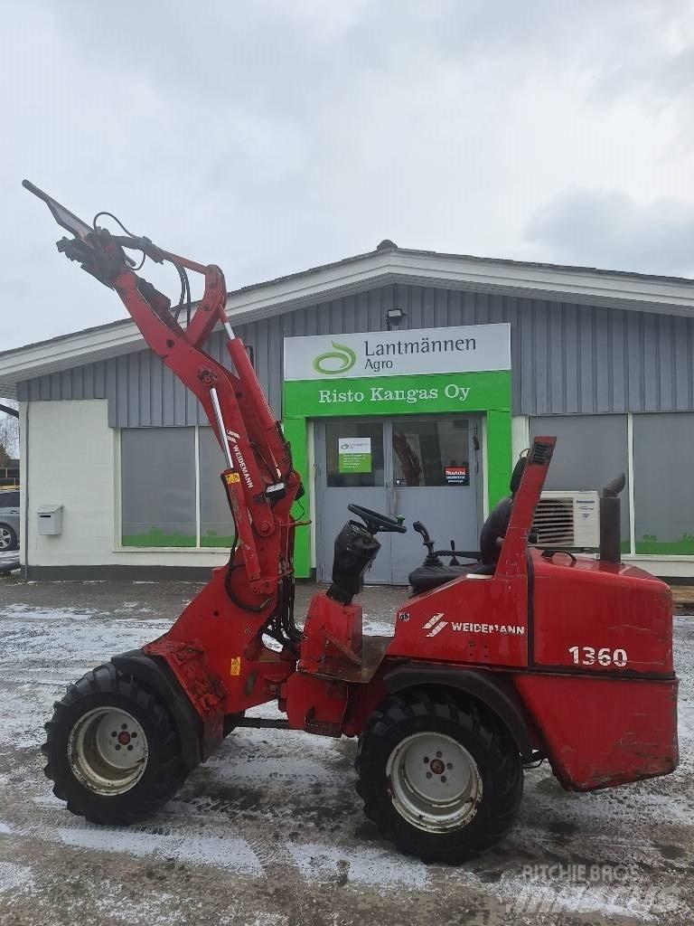 Weidemann 1360 Knik- en schrankladers