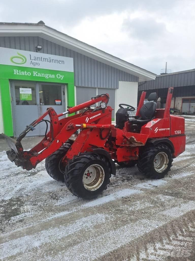 Weidemann 1360 Knik- en schrankladers