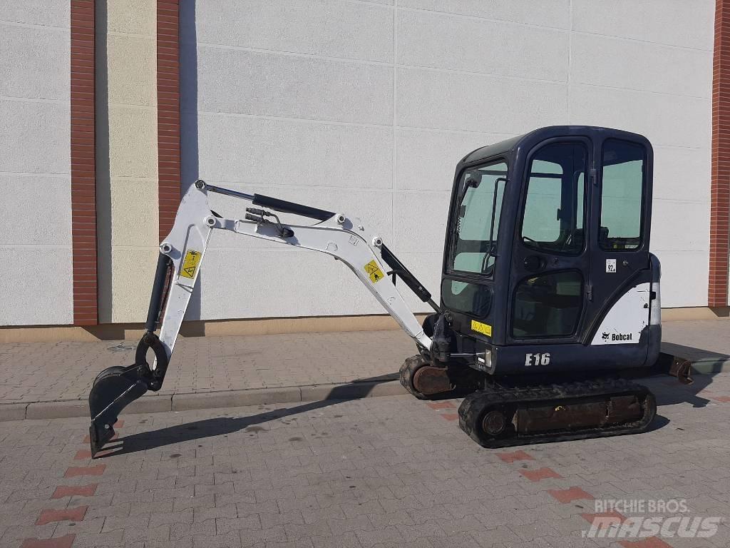 Bobcat E 16 Minigraafmachines < 7t