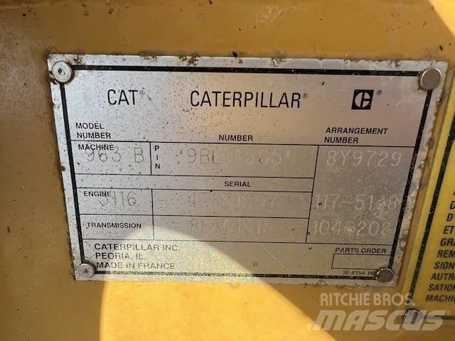 CAT 963 B Rupsladers