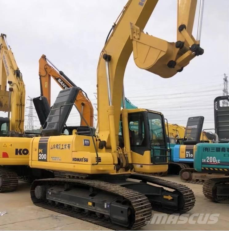 Komatsu pc200-7 Rupsgraafmachines