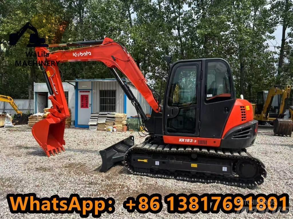 Kubota KX 183-3 Minigraafmachines < 7t