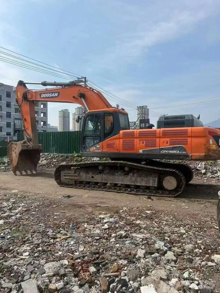 Doosan DX420LC Rupsgraafmachines