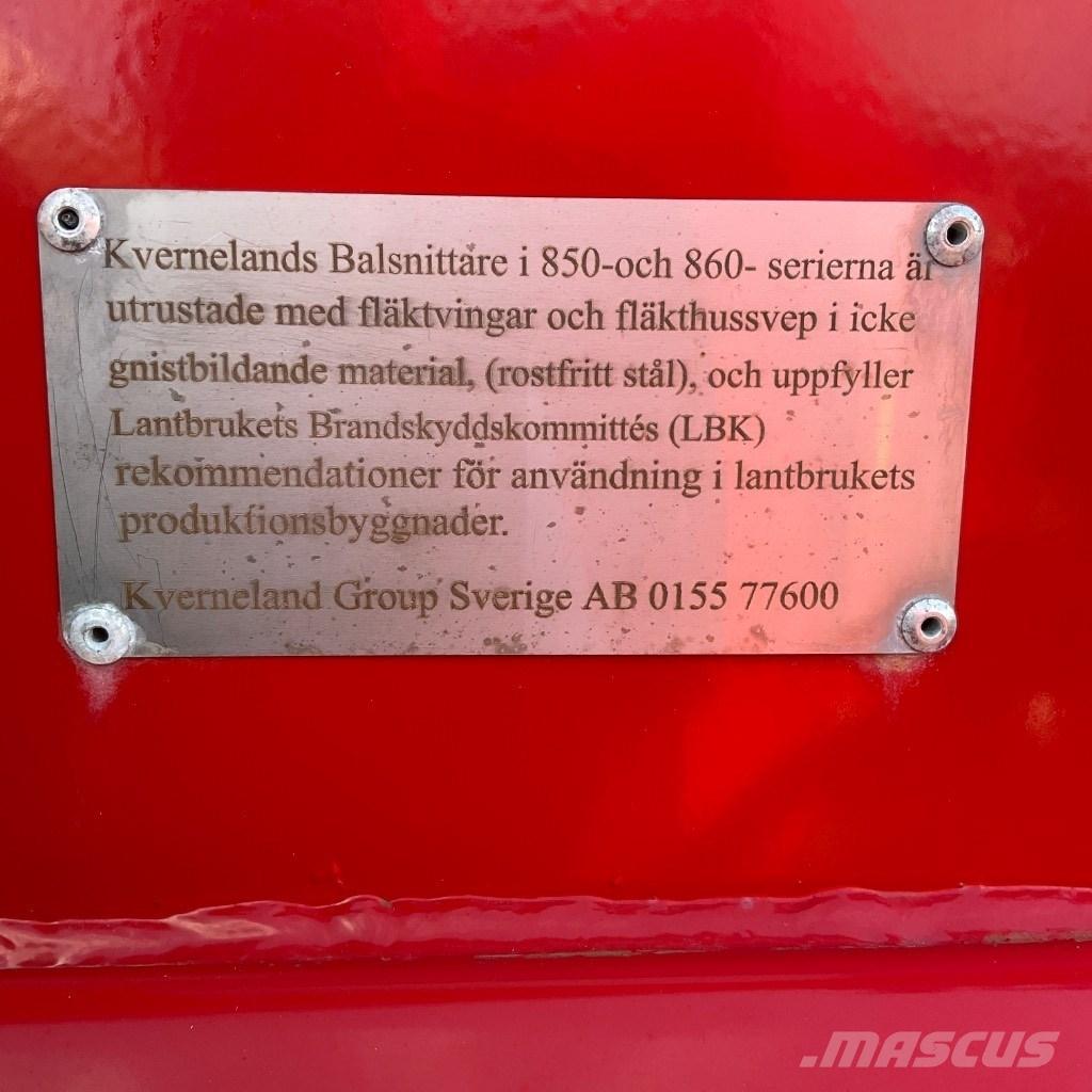 Kverneland 852 Balenhakselaars, -snijders en -afwikkelaars