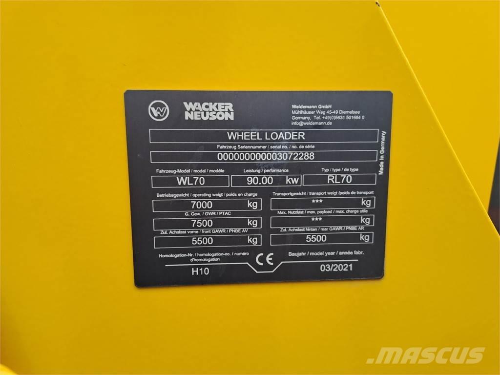 Wacker Neuson WL70 Wielladers