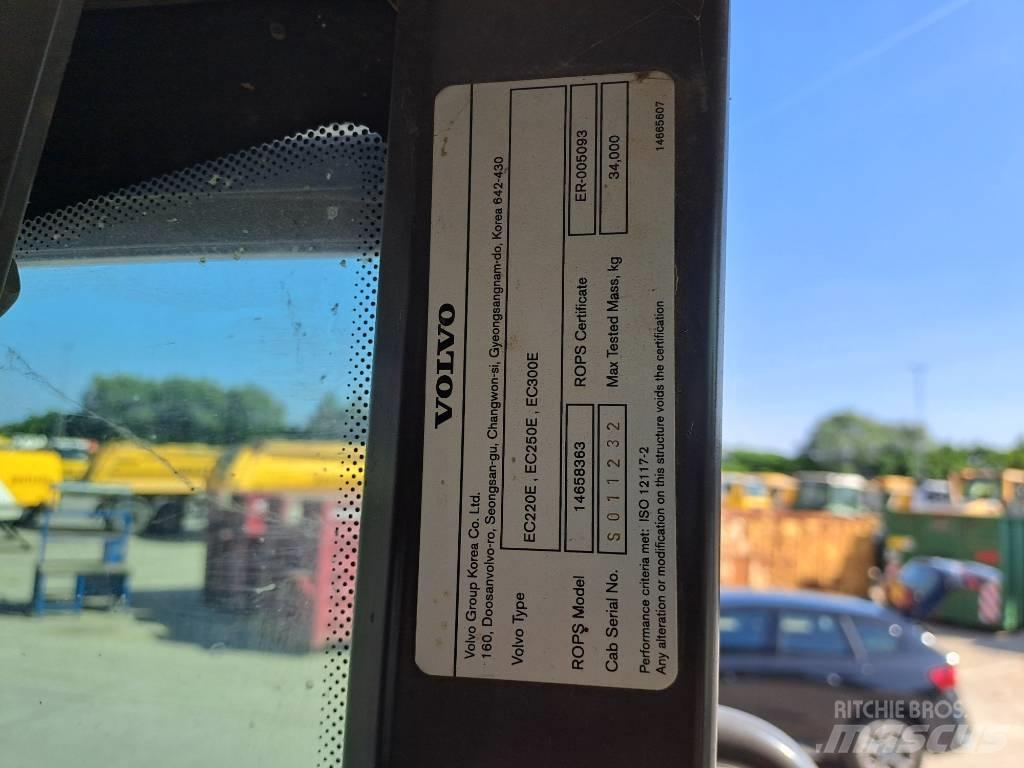 Volvo EC220EL Rupsgraafmachines
