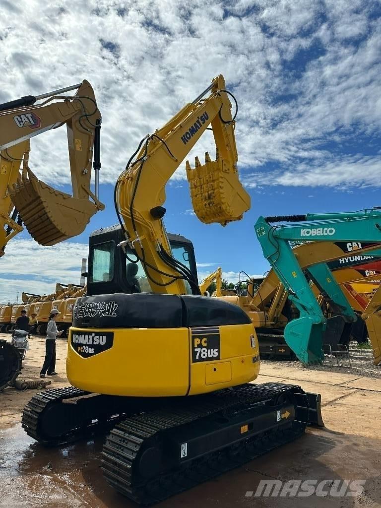 Komatsu PC 78 US-6N0 Rupsgraafmachines