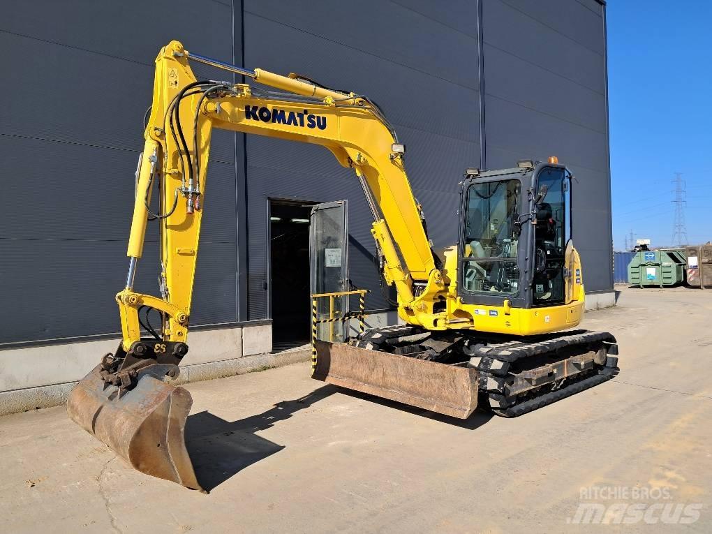 Komatsu PC80MR-5E0 Midigraafmachines 7t - 12t