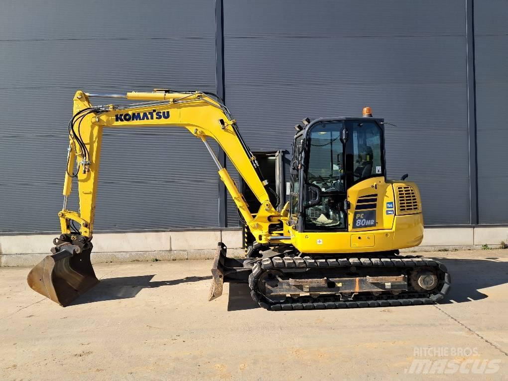 Komatsu PC80MR-5E0 Midigraafmachines 7t - 12t