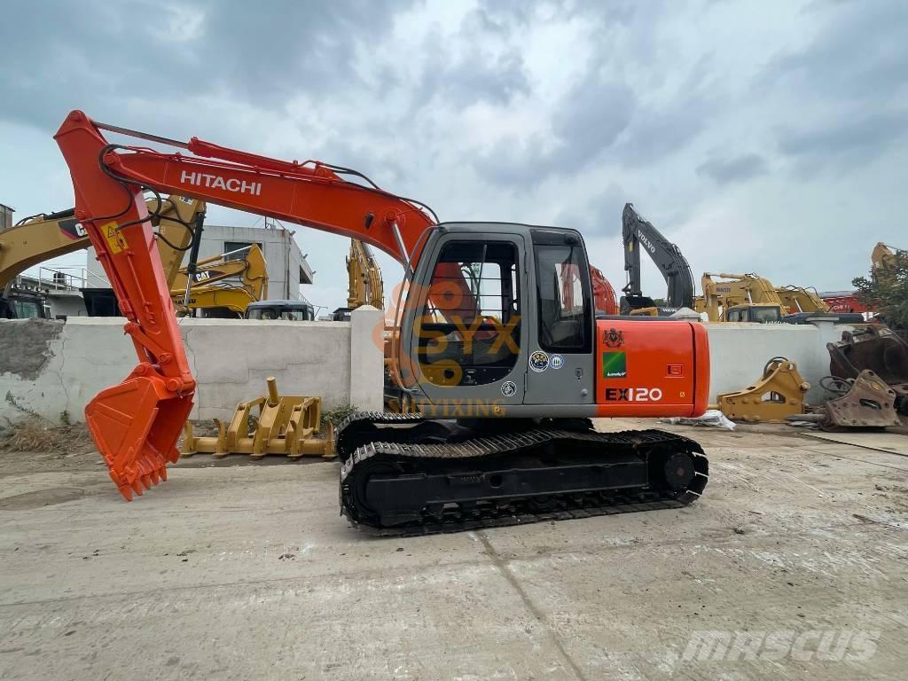 Hitachi EX 120 Rupsgraafmachines