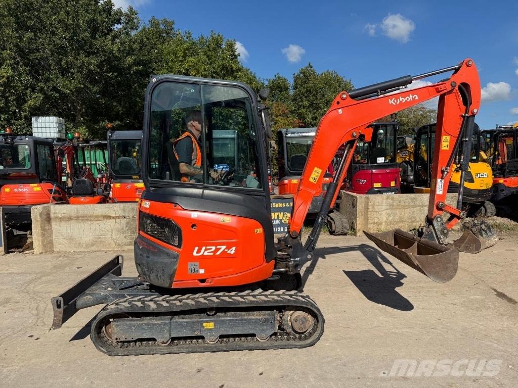 Kubota U 27-4 Minigraafmachines < 7t