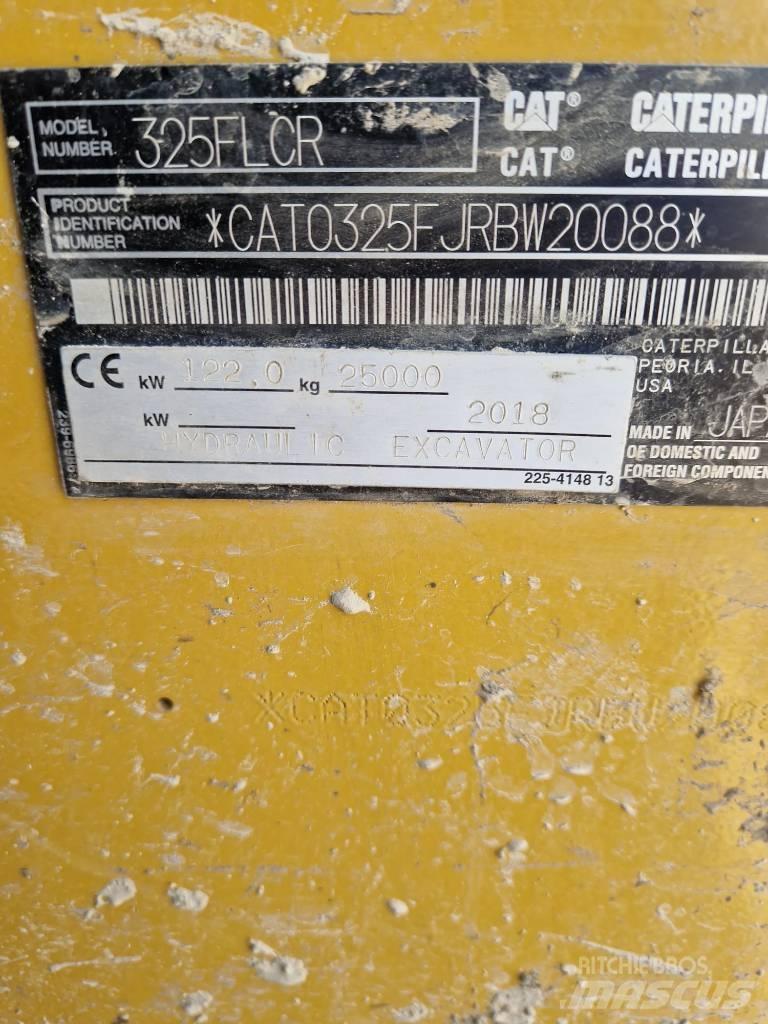 CAT 325 F Rupsgraafmachines