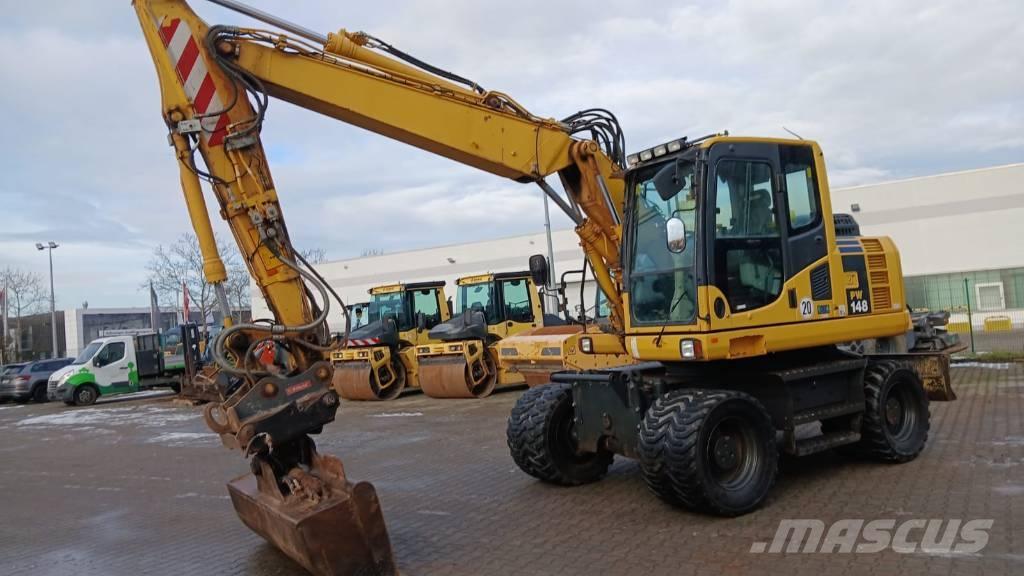 Komatsu PW 148-8 Wielgraafmachines