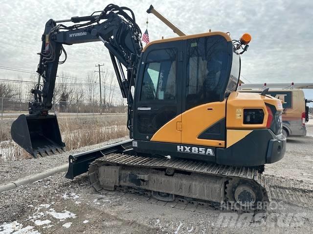 Hyundai HX 85A Rupsgraafmachines