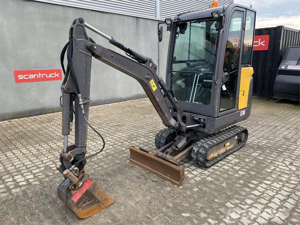 Volvo EC18D Wielgraafmachines