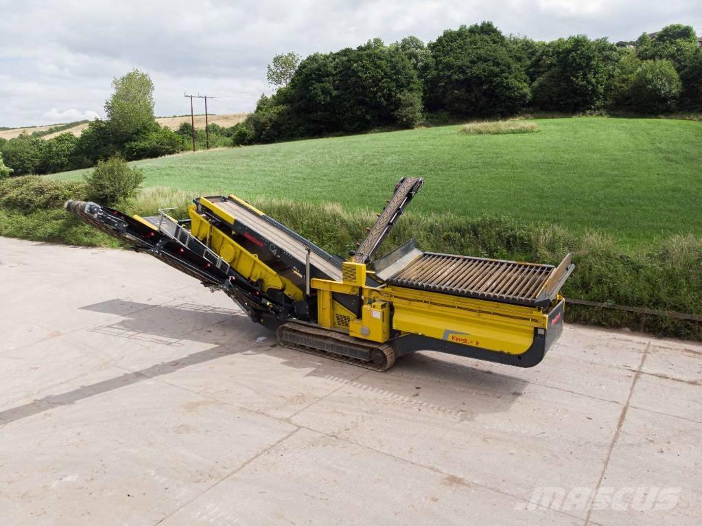 Keestrack c4 Mobiele zeefinstallaties