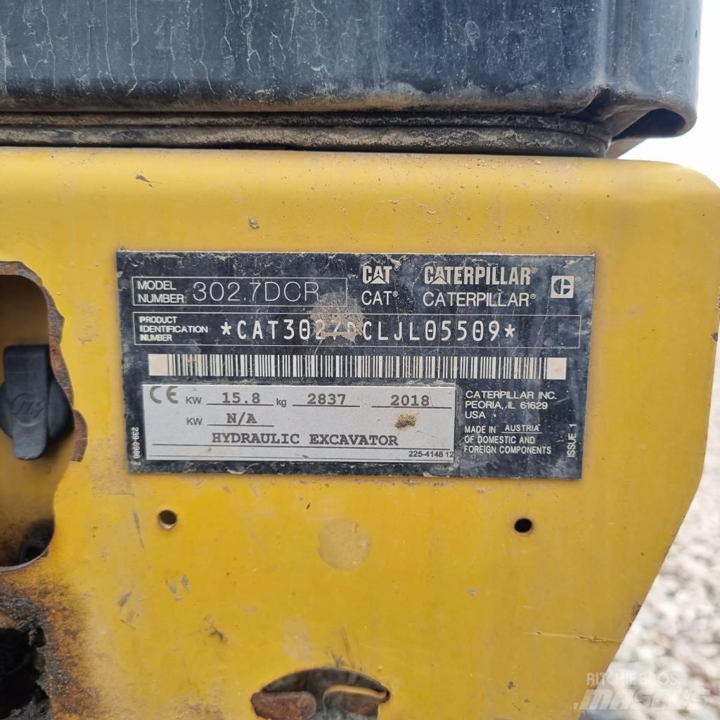 CAT 302.7 D CR Minigraafmachines < 7t