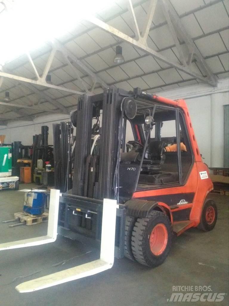 Linde H70GLP LPG heftrucks
