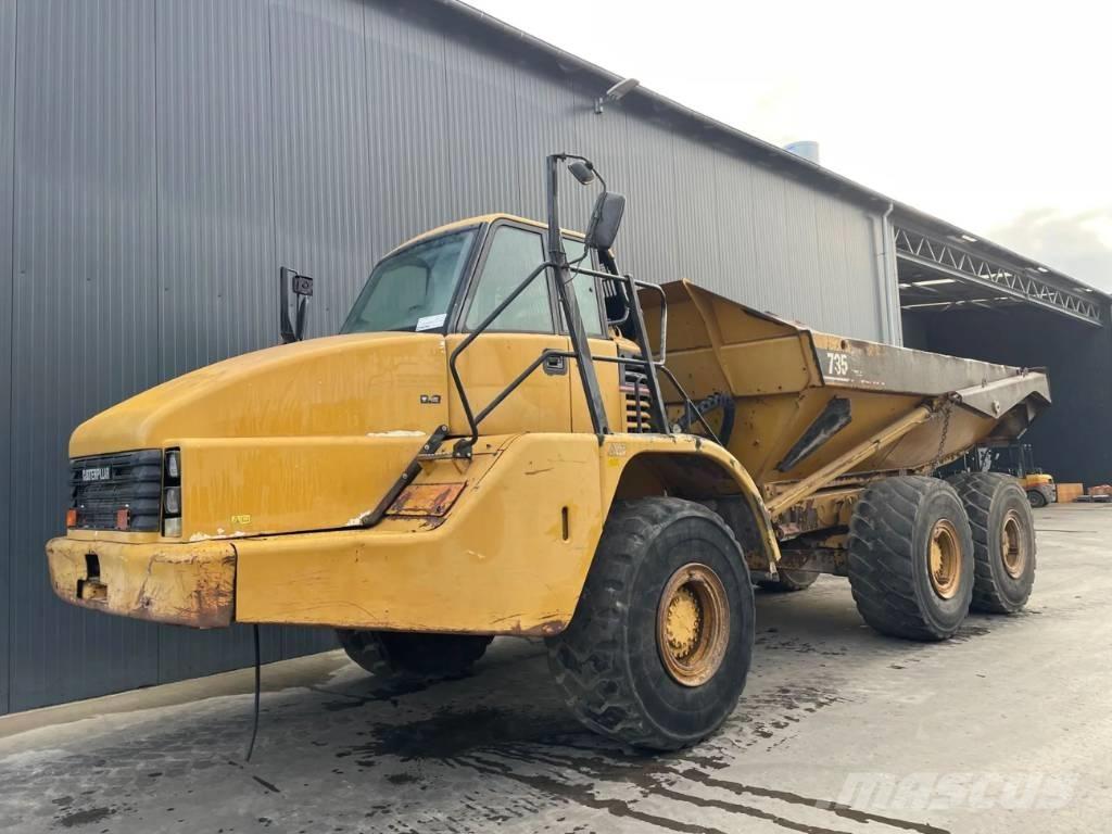 CAT 735 Knik dumptrucks