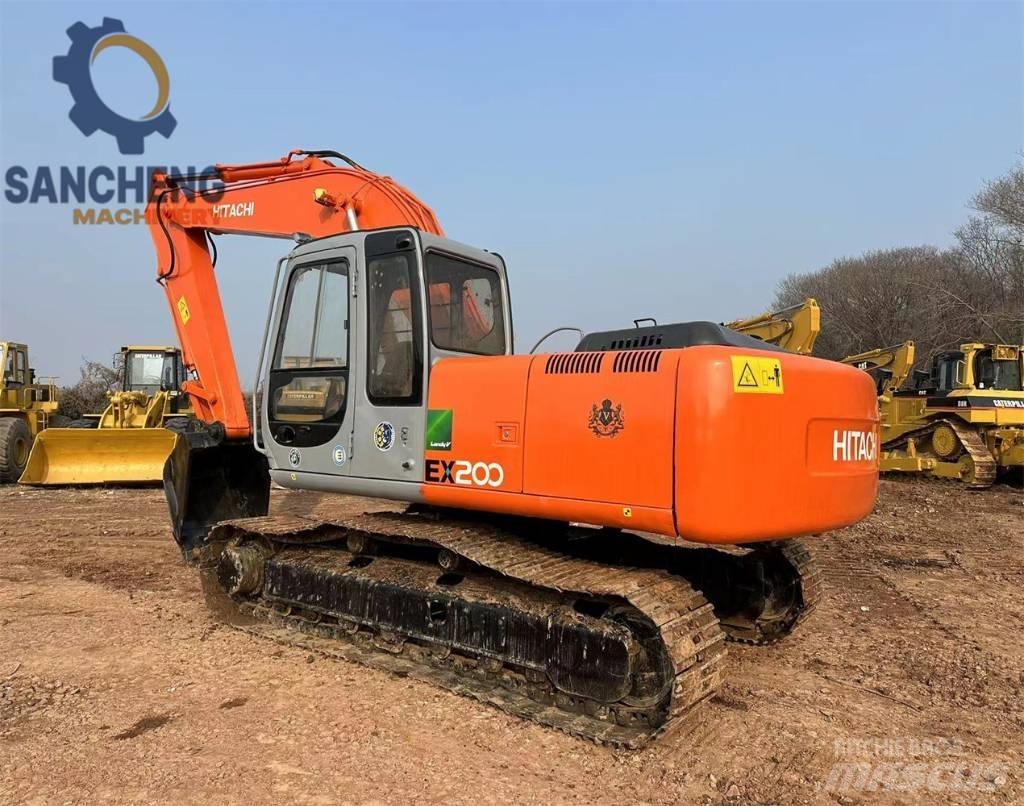 Hitachi EX 200 Rupsgraafmachines