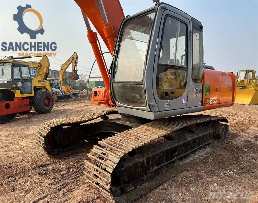 Hitachi EX 200 Rupsgraafmachines