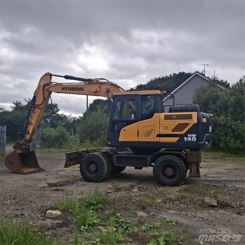 Hyundai HW 140 A Wielgraafmachines