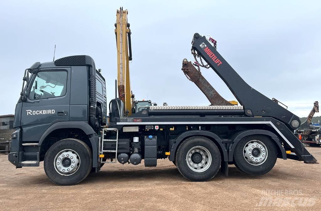 Volvo FMX460 - RENTAL Containertrucks met kabelsysteem