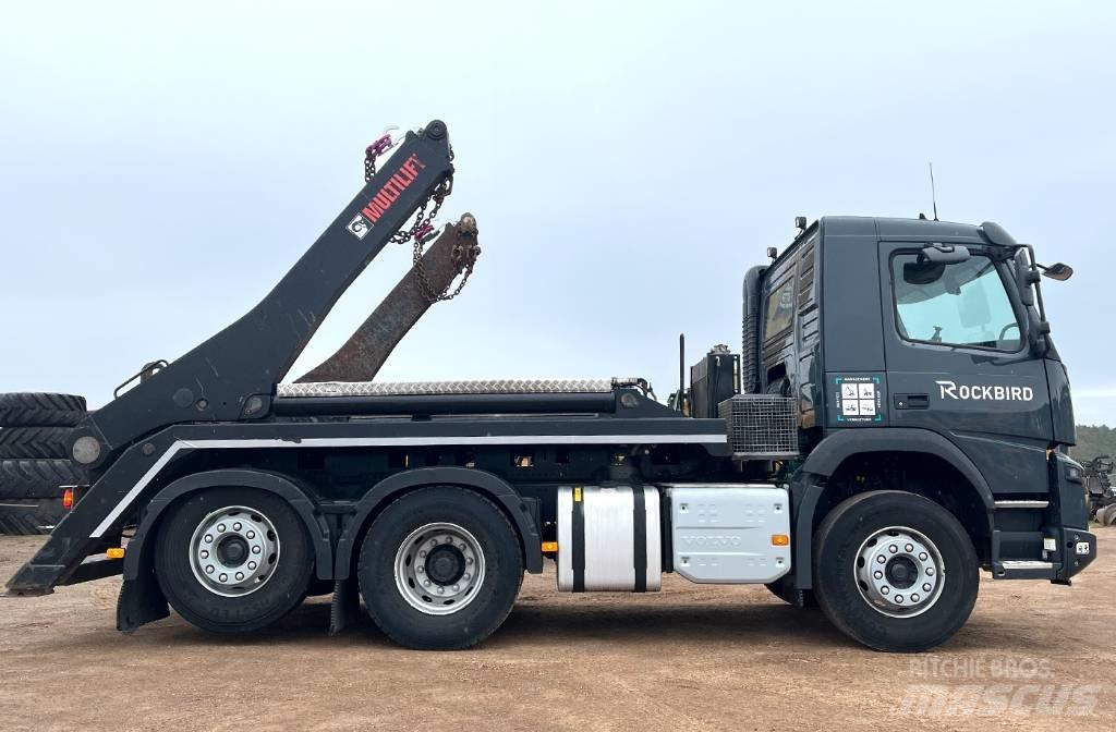 Volvo FMX460 - RENTAL Containertrucks met kabelsysteem