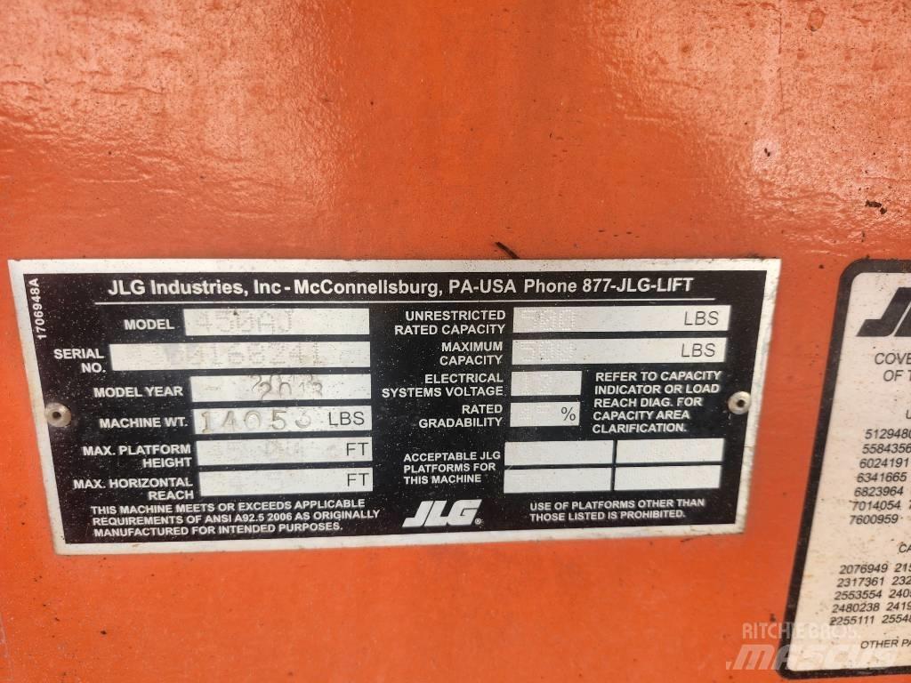 JLG 450 AJ Knikarmhoogwerkers