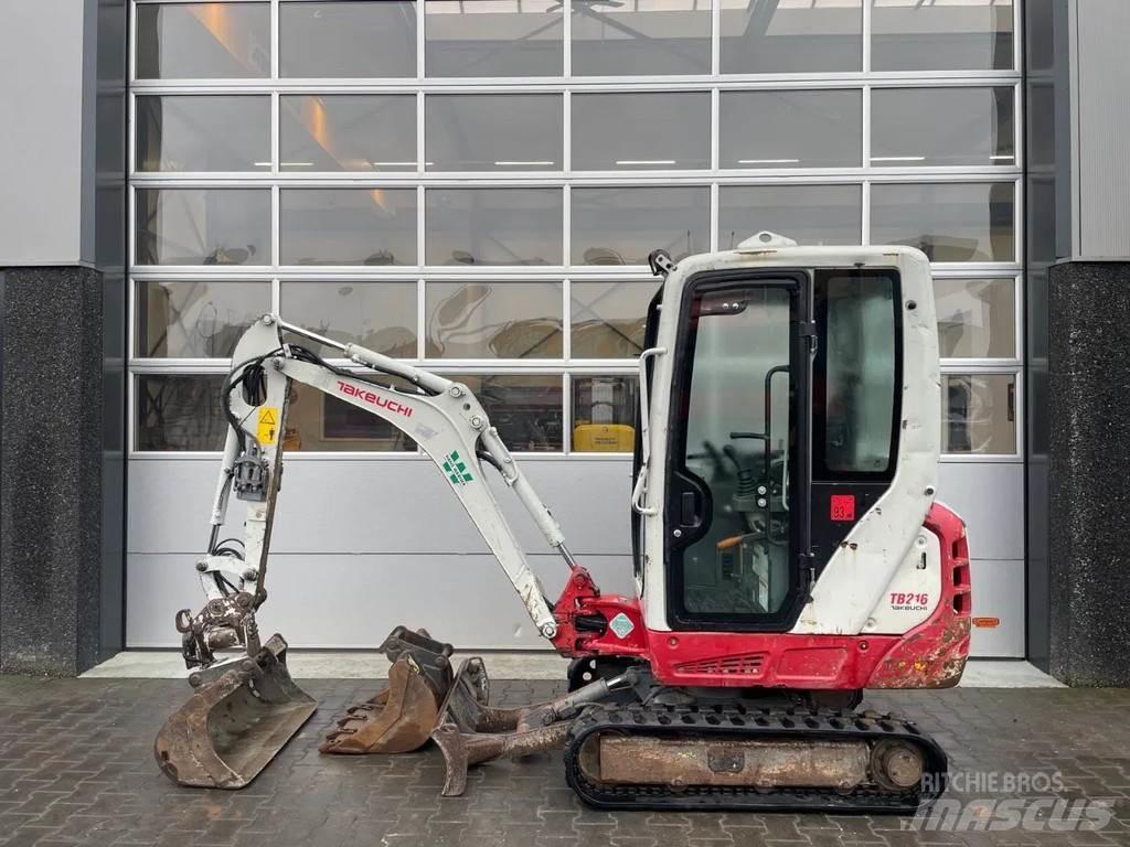 Takeuchi TB216 Minigraafmachines < 7t