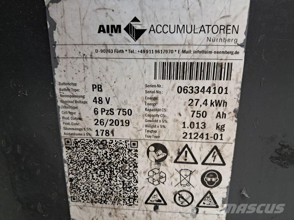 AIM 48V 750Ah Batterijen