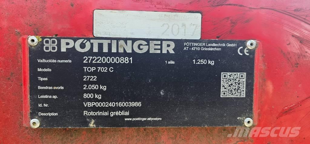 Pöttinger TOP 702C Schudders