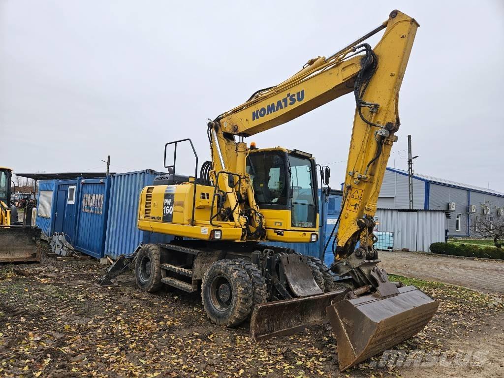 Komatsu PW 160-8 Wielgraafmachines